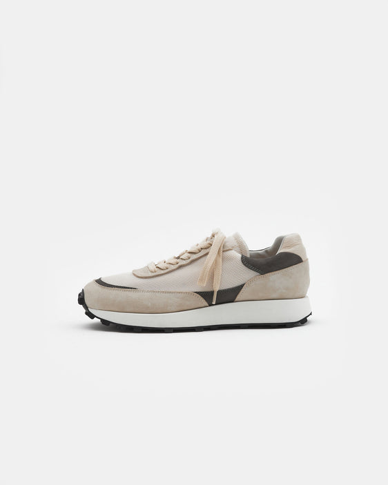 R-Type 01 Suede Mesh Mix Beige