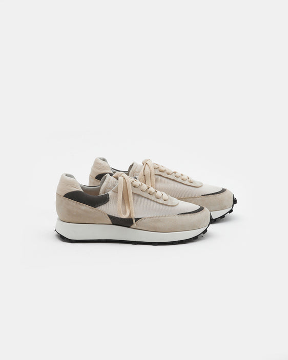 R-Type 01 Suede Mesh Mix Beige