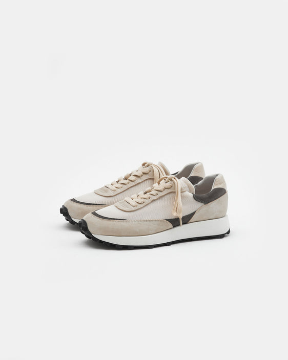 R-Type 01 Suede Mesh Mix Beige