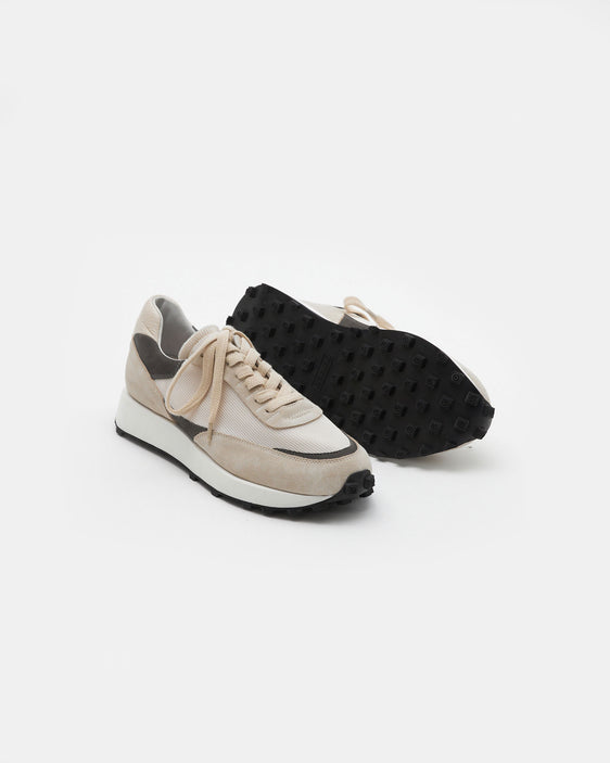 R-Type 01 Suede Mesh Mix Beige