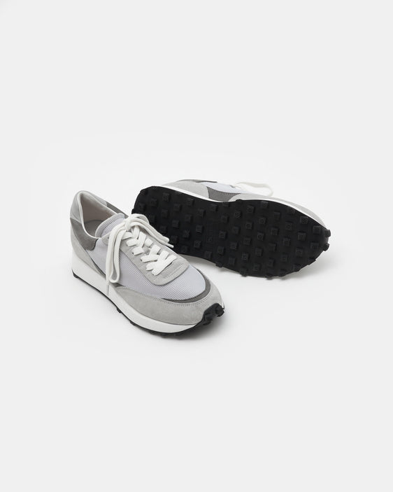 R-Type 01 Suede Mesh Mix Grey