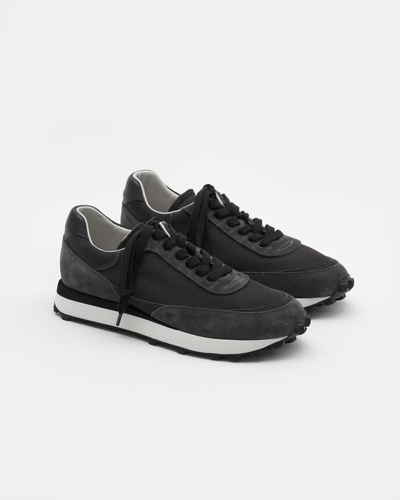 R-Type 01 Suede Mesh Mix Off-Black