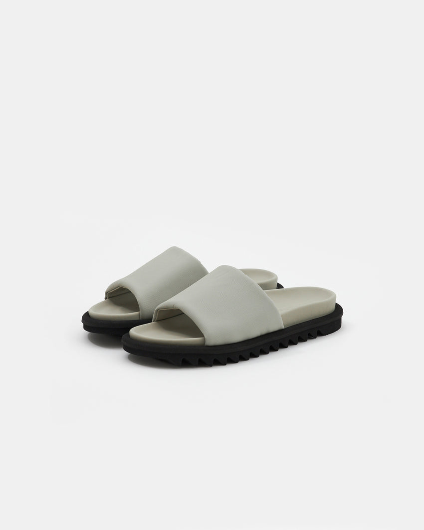 S-Type 01 Leather Nylon Mix Grey