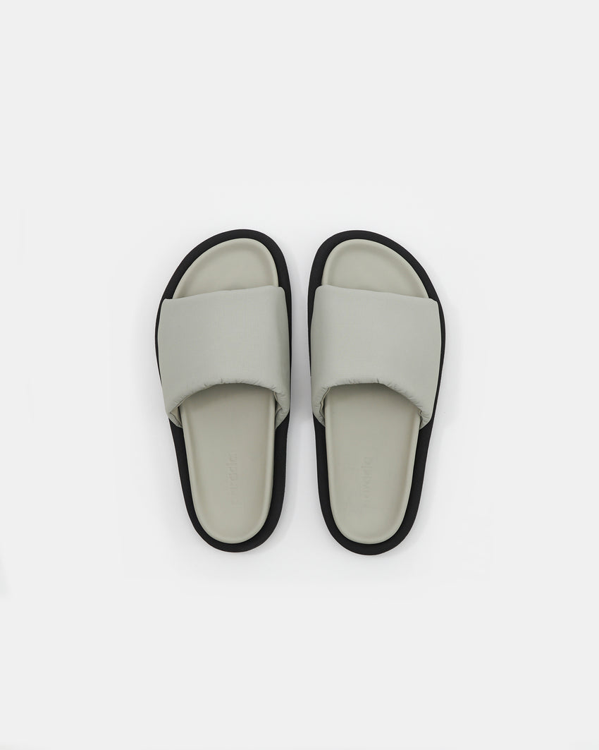 S-Type 01 Leather Nylon Mix Grey