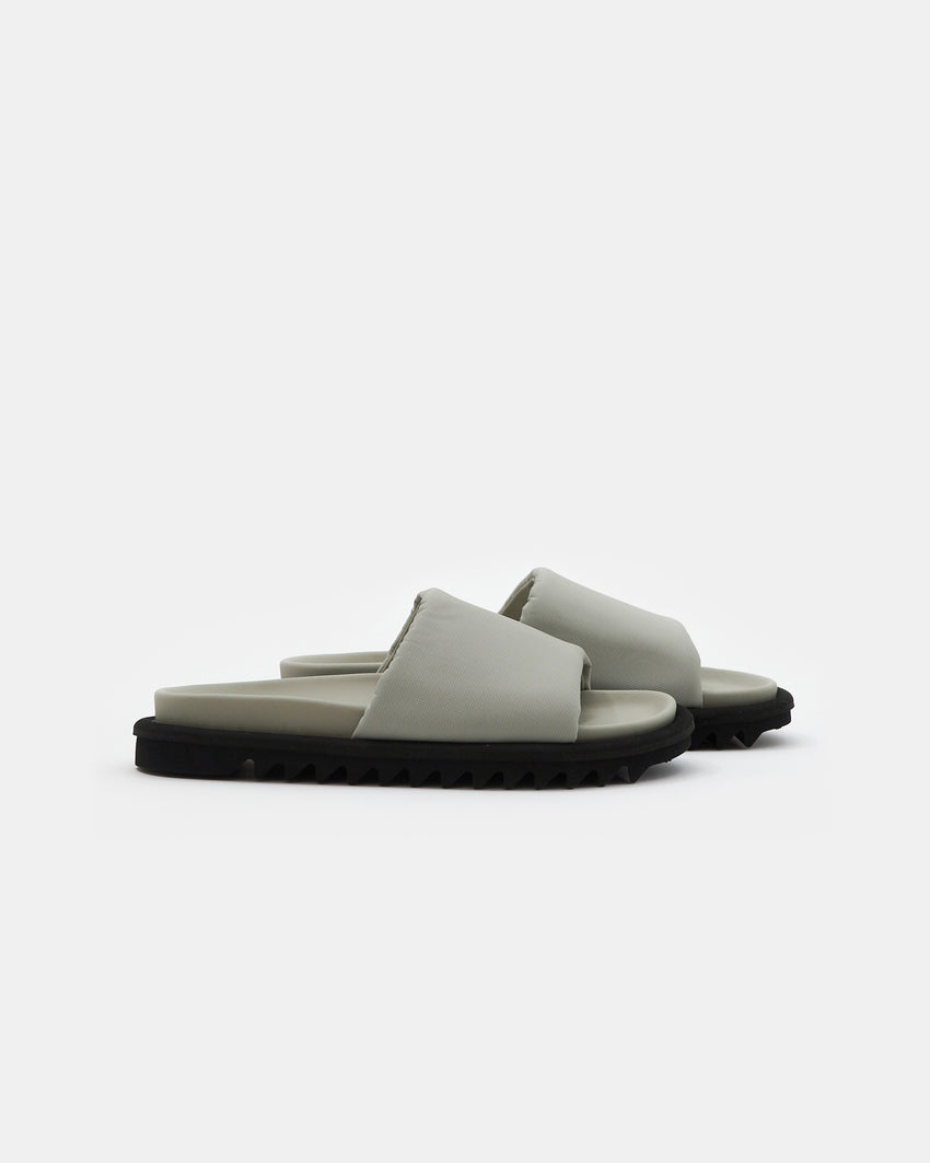 S-Type 01 Leather Nylon Mix Grey