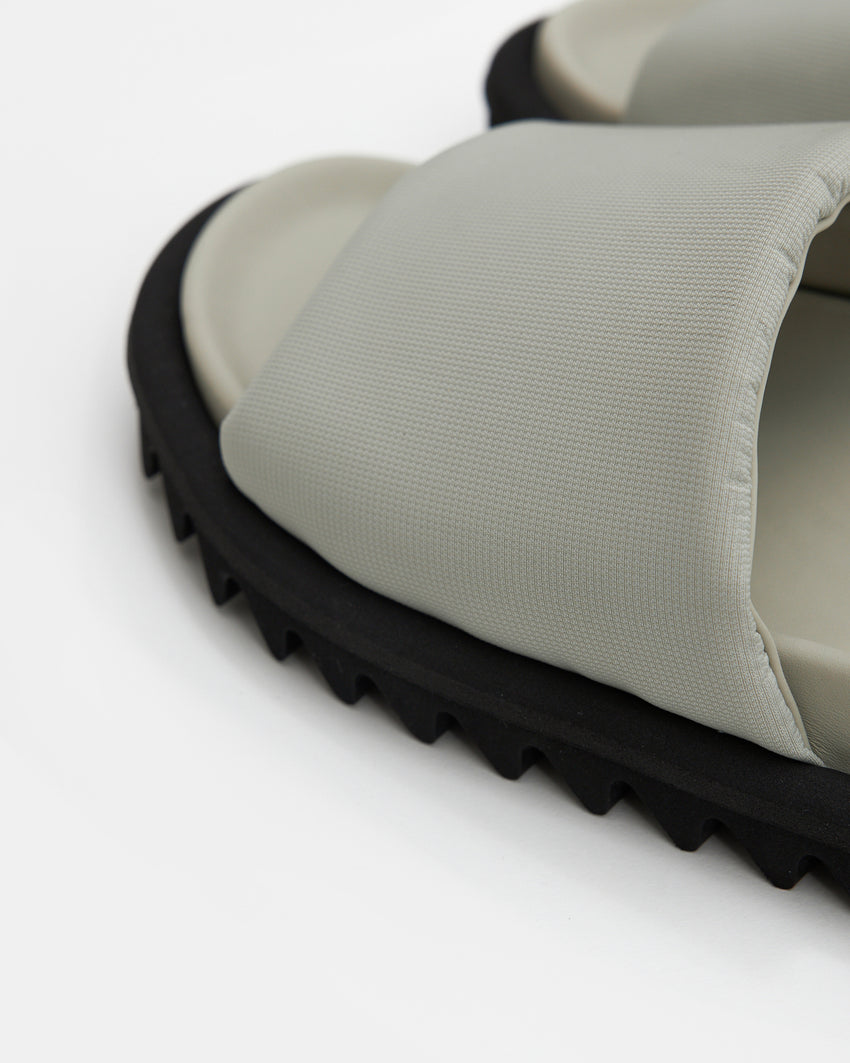 S-Type 01 Leather Nylon Mix Grey