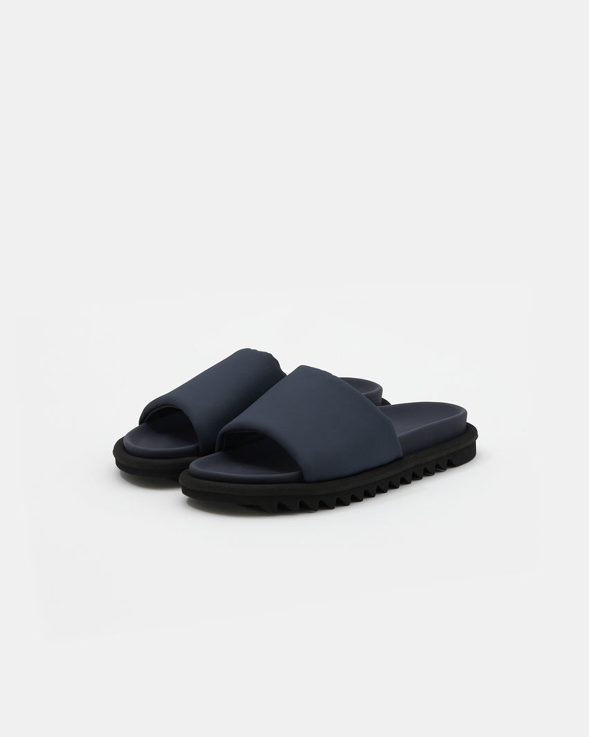 S-Type 01 Leather Nylon Mix Navy