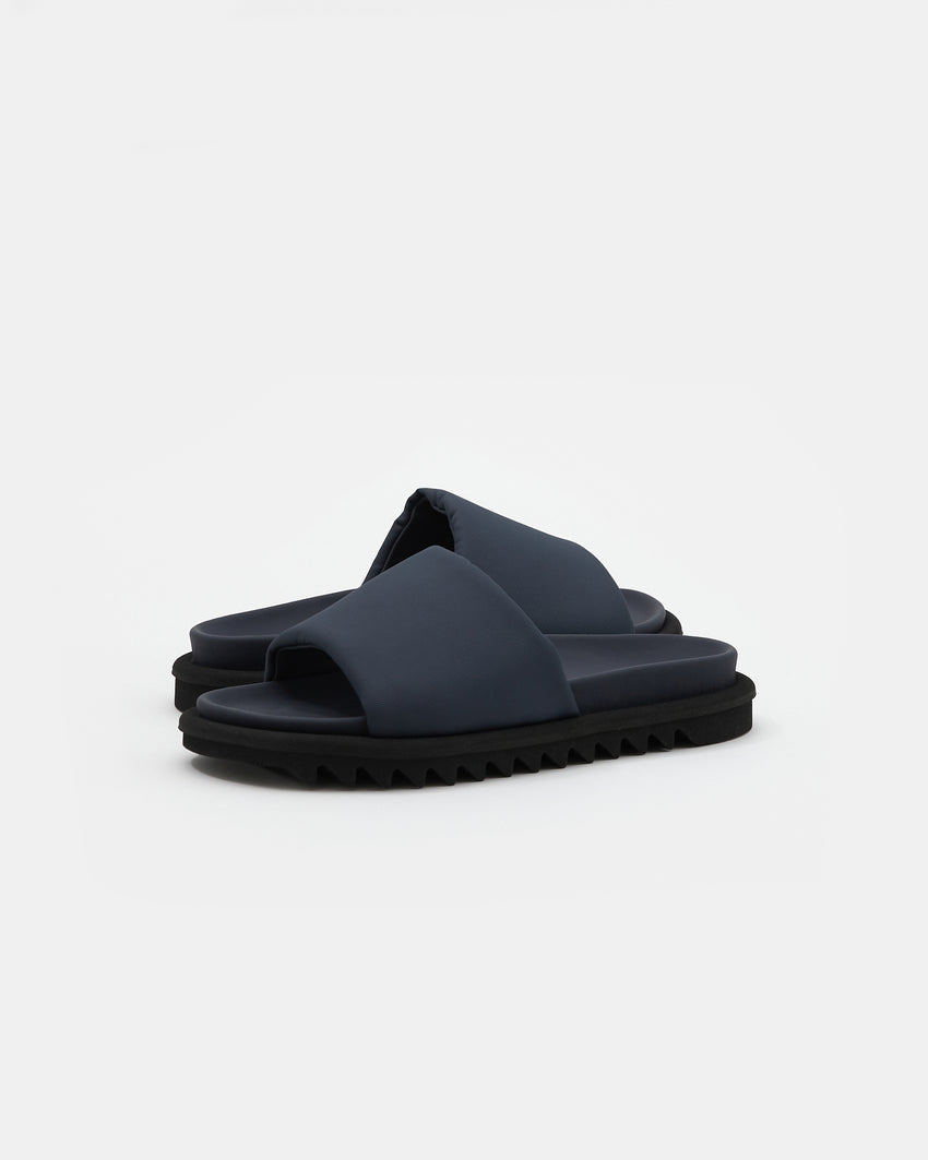S-Type 01 Leather Nylon Mix Navy