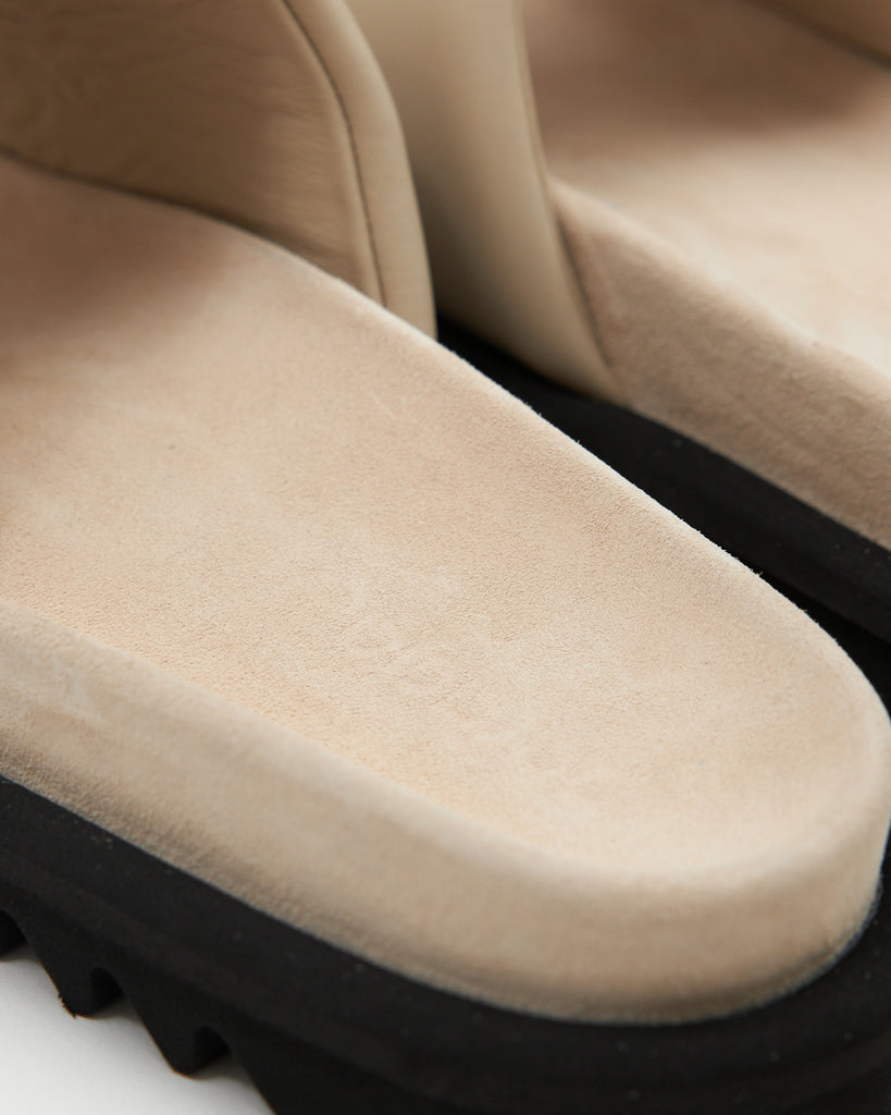 S-Type 01 Leather Suede Mix Beige