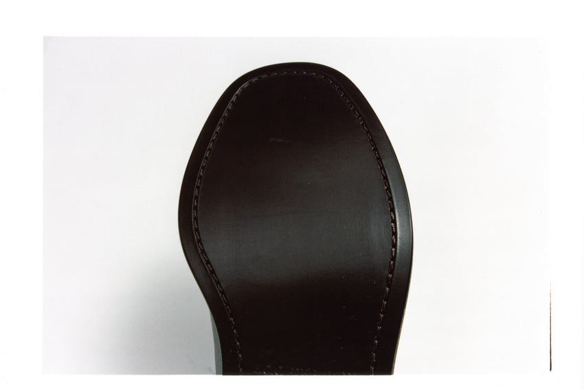 Pedal Loafer Pull-up Leather Black