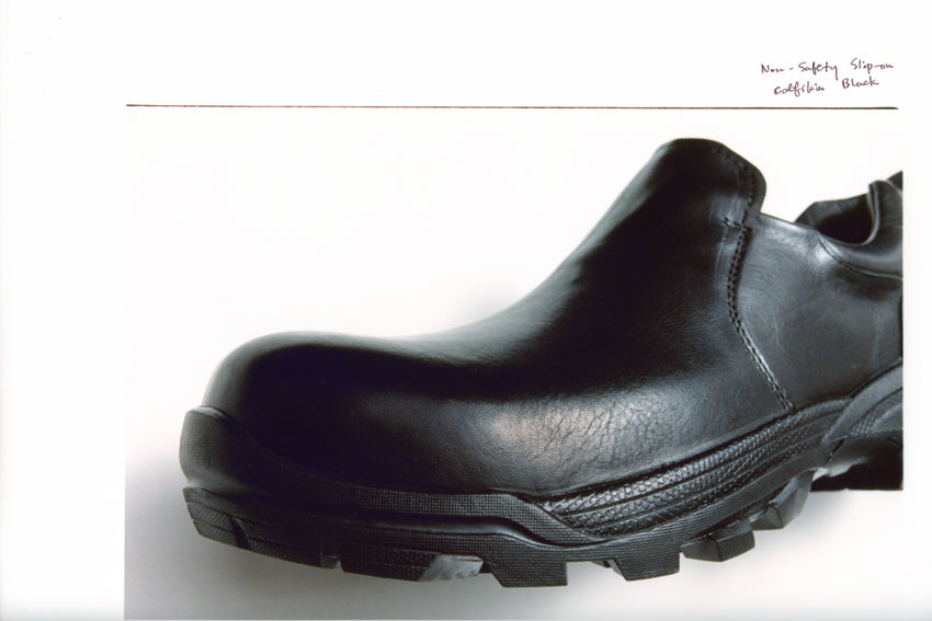 Non-Safety Slip-on Calfskin Black