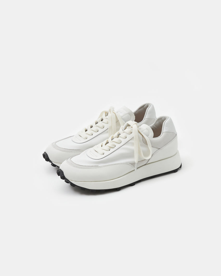 R-Type 01 Leather PA Mix White