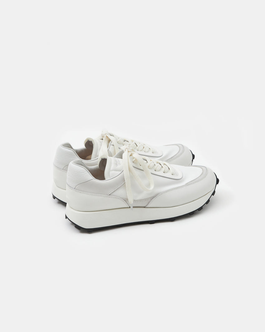 R-Type 01 Leather PA Mix White