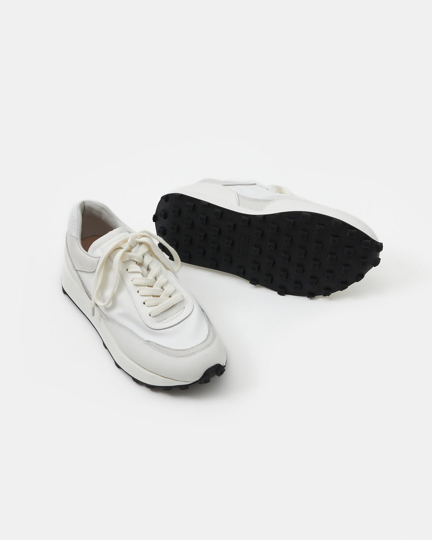 R-Type 01 Leather PA Mix White