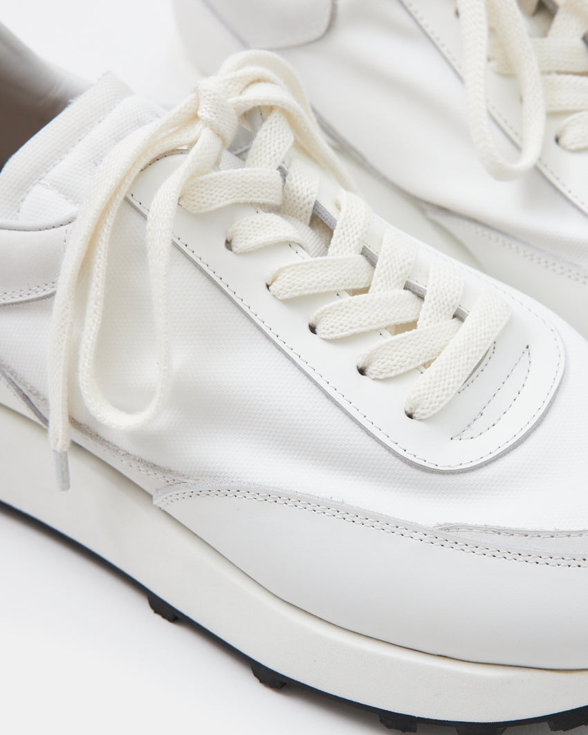 R-Type 01 Leather PA Mix White